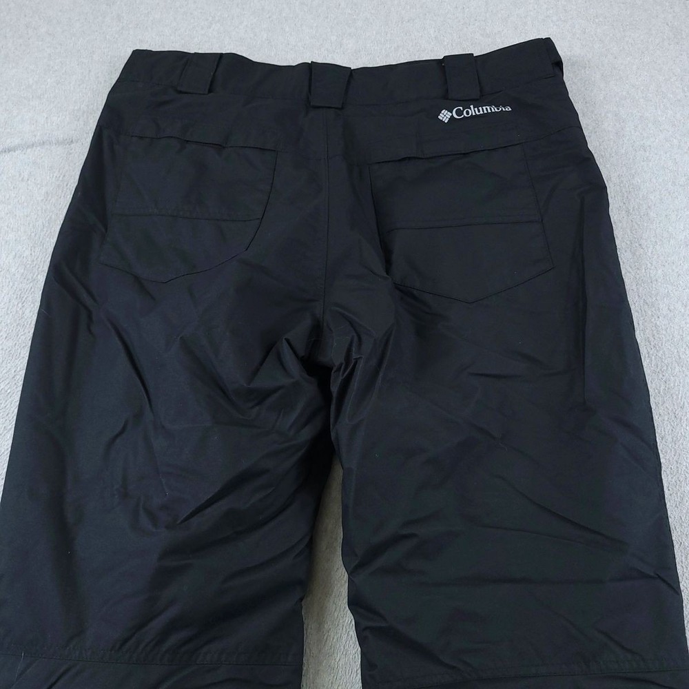 Columbia Bugaboo V Pants Mens Large Black Omni Heat Omni Tech Ski Snow Pants - Picture 10 of 12